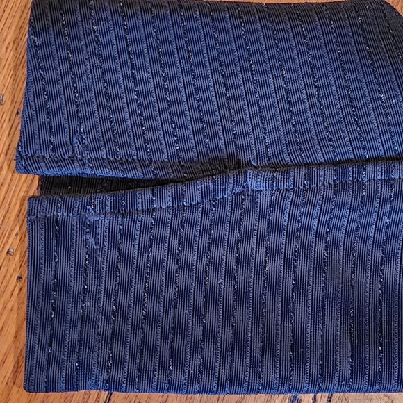 Dennis by Dennis Basso Zip Front Lined Jacket Size 4 Color Black w/ shimmer - Picture 11 of 14